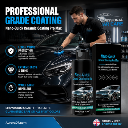 Lumethique™High-Gloss Hydrophobic Nano Ceramic Coating Spray