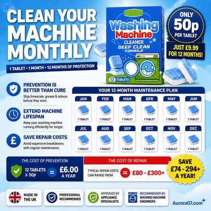 Lumethique™Washing Machine Cleaner Tablets