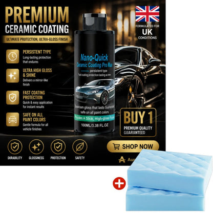 Lumethique™High-Gloss Hydrophobic Nano Ceramic Coating Spray