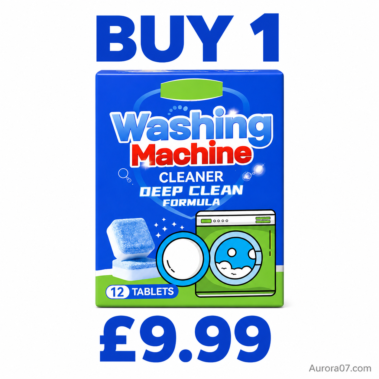 Lumethique™Washing Machine Cleaner Tablets