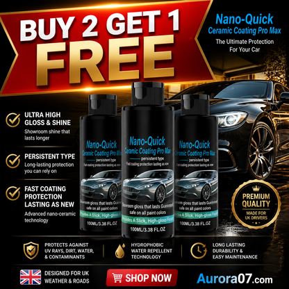 Lumethique™High-Gloss Hydrophobic Nano Ceramic Coating Spray