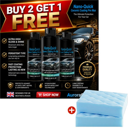 Lumethique™High-Gloss Hydrophobic Nano Ceramic Coating Spray