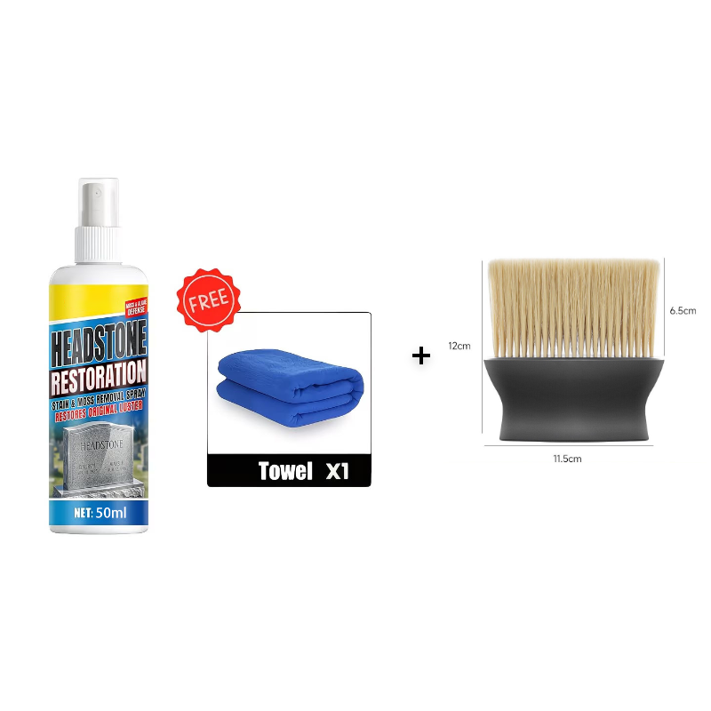 Lumethique™Headstone Cleaning & Restoration Spray
