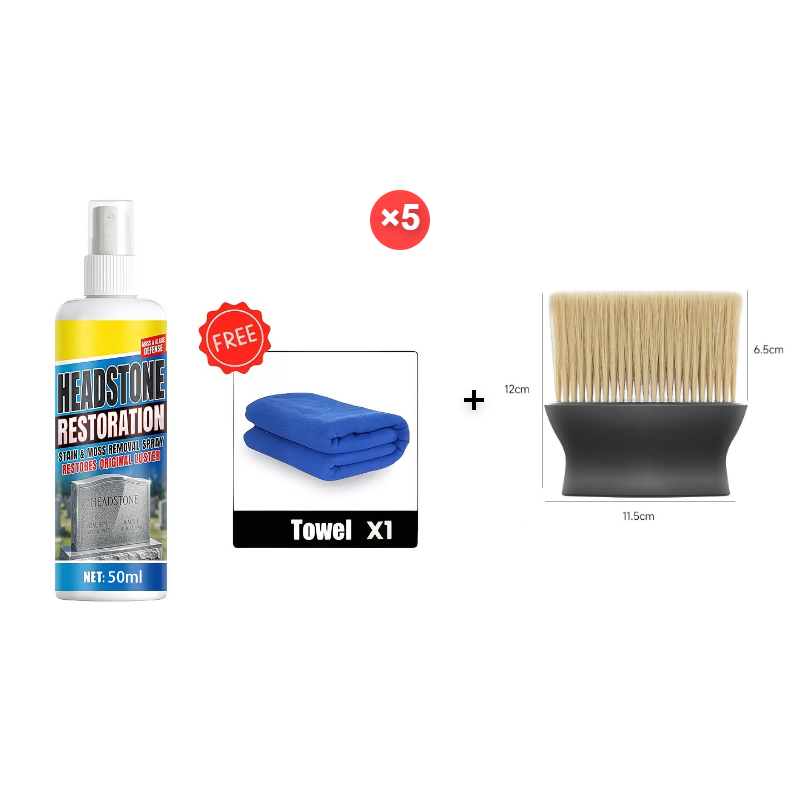 Lumethique™Headstone Cleaning & Restoration Spray