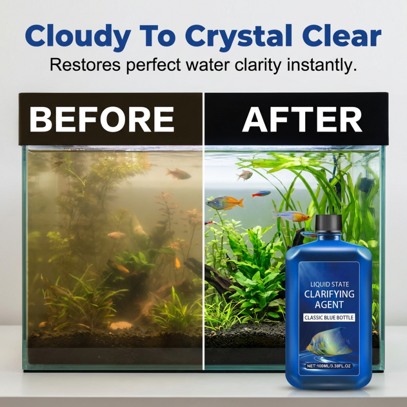 Lumethique™Fast-Acting Aquarium Water Clarifier