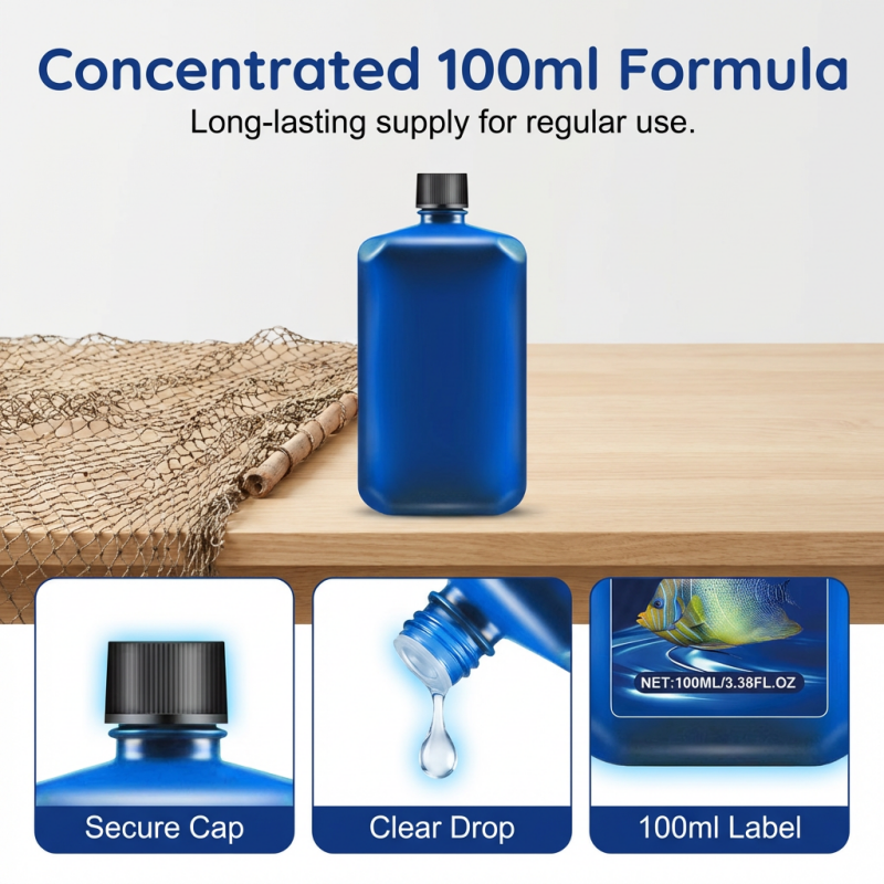 Lumethique™Fast-Acting Aquarium Water Clarifier