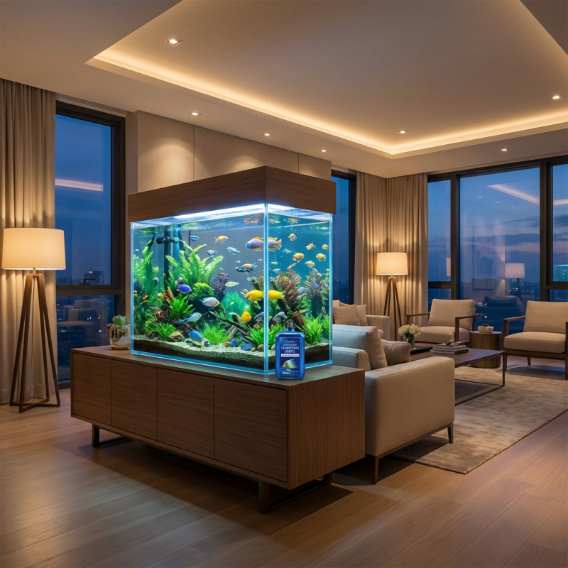 Lumethique™Fast-Acting Aquarium Water Clarifier