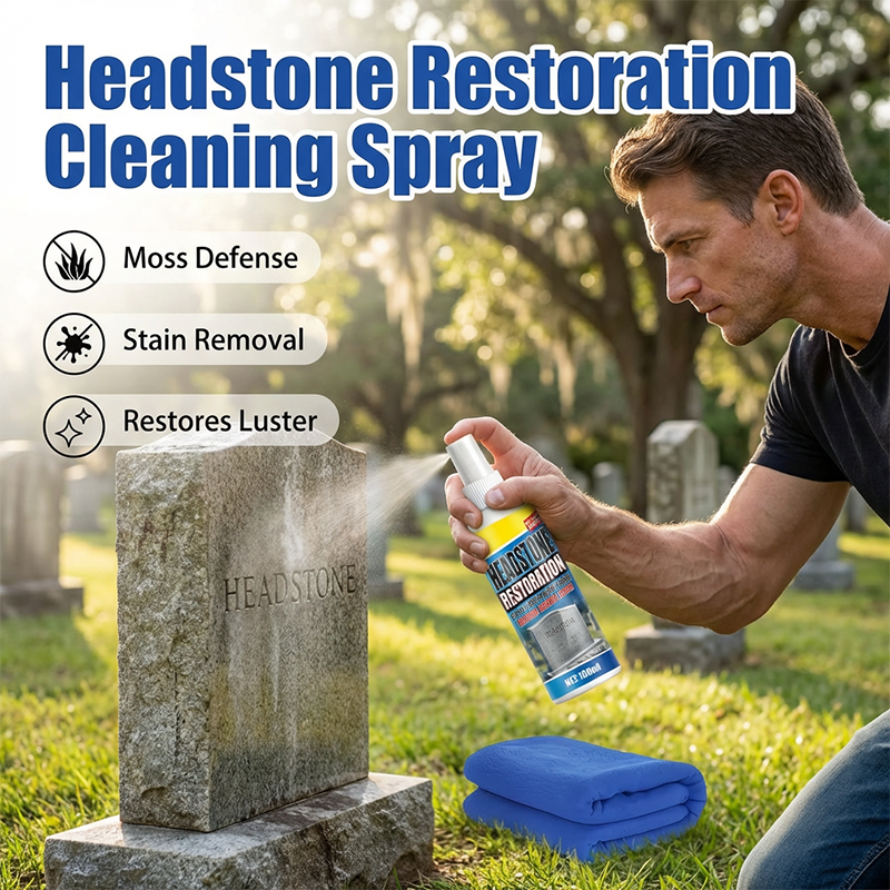 Lumethique™Headstone Cleaning & Restoration Spray