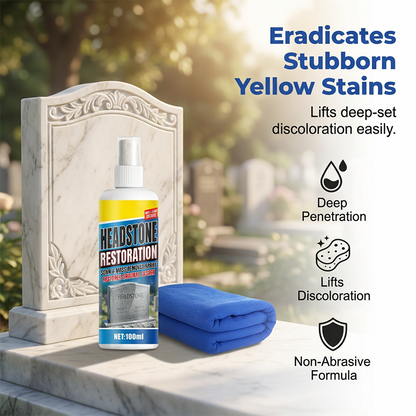 Lumethique™Headstone Cleaning & Restoration Spray