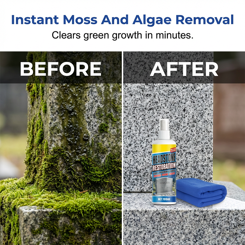 Lumethique™Headstone Cleaning & Restoration Spray