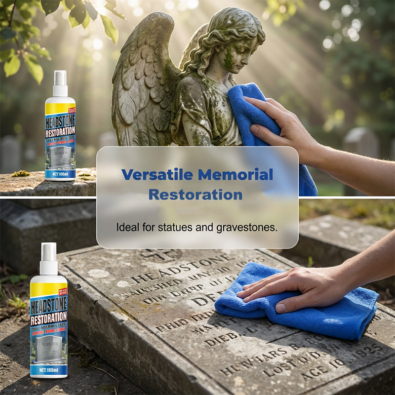 Lumethique™Headstone Cleaning & Restoration Spray