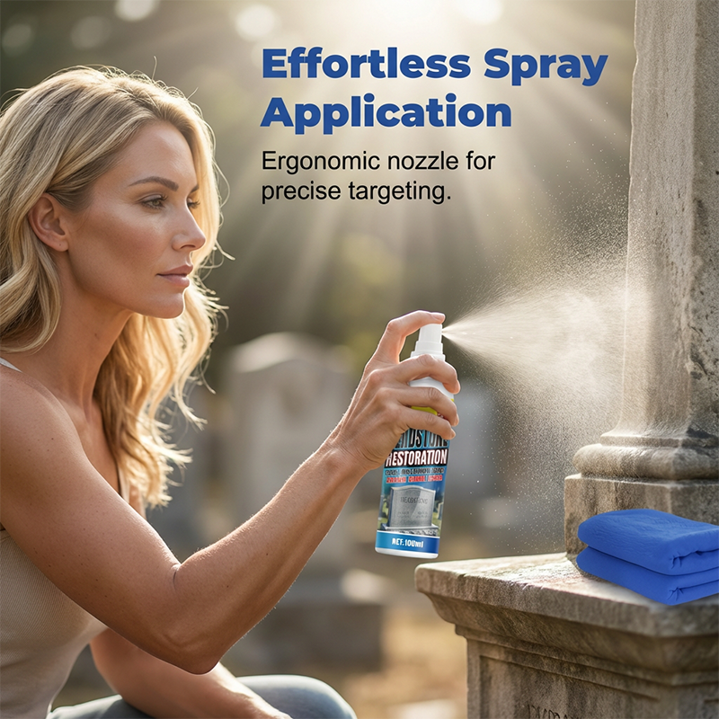 Lumethique™Headstone Cleaning & Restoration Spray