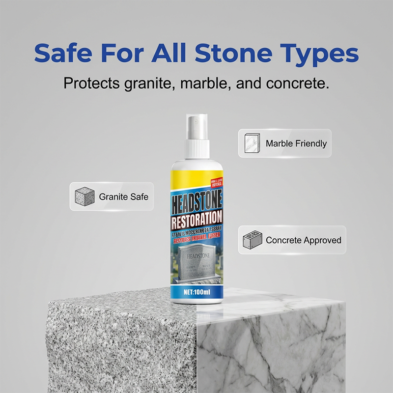 Lumethique™Headstone Cleaning & Restoration Spray