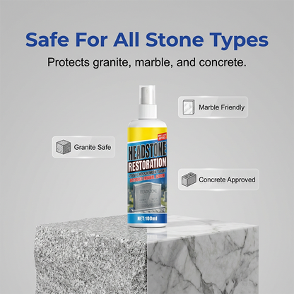 Lumethique™Headstone Cleaning & Restoration Spray