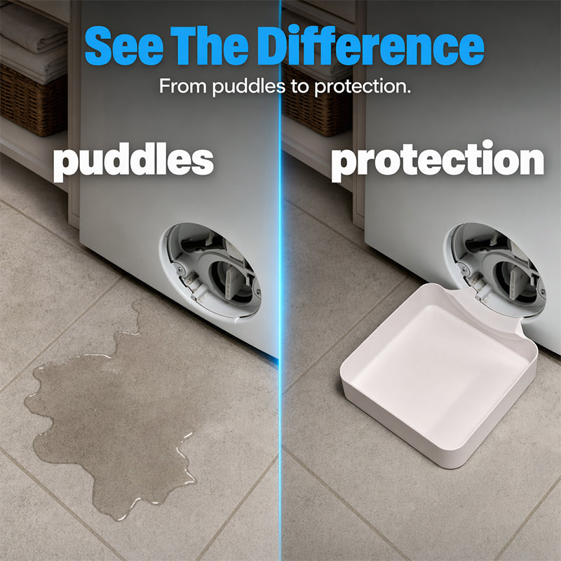 Lumethique™Universal Front-Load Washing Machine Drain Pan
