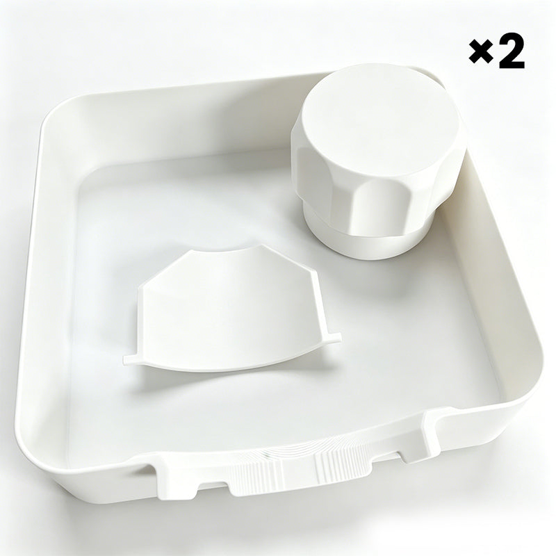 Lumethique™Universal Front-Load Washing Machine Drain Pan